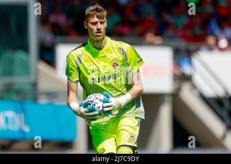 NIJMEGEN, PAYS-BAS - MAI 8 : gardien de but Andries Noppert de Vas-y Eagles pendant le match néerlandais Eredivisie entre NEC et Vas-y Eagles à de Goffert le 8 mai 2022 à Nimègue, pays-Bas (photo de Broer van den Boom/Orange Pictures) Banque D'Images