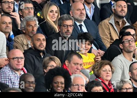 Michel Cymes - OGC Nice contre FC Nantes le 7 mai 2022 à Saint-Denis, France. (Photo de Lionel Urman/Sipa USA) Banque D'Images