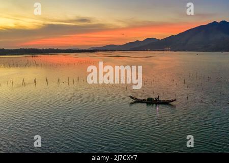 Lap an Lagoon, Thua Thien Hue, Vietnam Banque D'Images