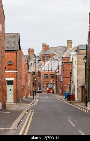 Clifford Street, Barrow in Furness Banque D'Images