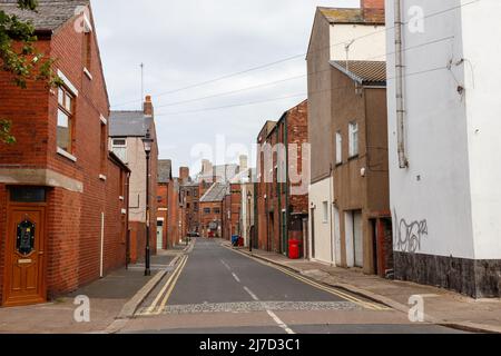 Clifford Street, Barrow in Furness Banque D'Images