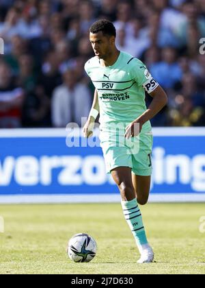 Rotterdam, pays-Bas, 8 mai 2022 ROTTERDAM - Cody Gakpo du PSV Eindhoven lors du match néerlandais Eredivisie entre Feyenoord et PSV au stade Feyenoord de Kuip le 8 mai 2022 à Rotterdam, pays-Bas. ANP MAURICE VAN STEEN Banque D'Images