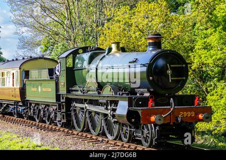 Classe 2999 Lady of Legend sur le chemin de fer de Severn Valley à Eardington à Shropshire, Royaume-Uni Banque D'Images