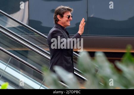 MEXICO, MEXIQUE - 06 MAI : Tom Cruise participe à la première mexicaine de 'Top Gun: Maverick'. (Photo de Francisco Morales/DAMMPHOTO) Banque D'Images