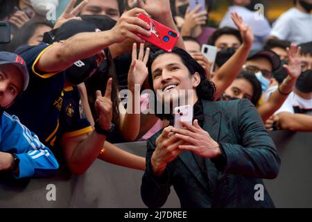 MEXICO, MEXIQUE - MAI 06 : Danny Ramirez participe à la première mexicaine de 'Top Gun: Maverick'. (Photo de Francisco Morales/DAMMPHOTO) Banque D'Images
