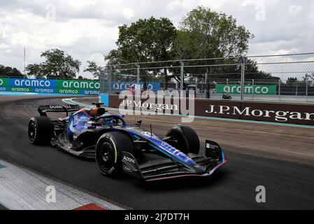 Grand Prix de Miami, dimanche 8th mai 2022. Alexander Albon (THA) Williams Racing FW44. Grand Prix de Miami, dimanche 8th mai 2022. Miami International Autodrome, Miami, Floride, États-Unis. Banque D'Images