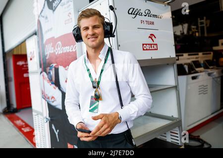 Miami Gardens, Floride, États-Unis d'Amérique - 08/05/2022, ERICSSON Marcus, Alfa Romeo F1 Team ORLEN, ambiance pendant la Formule 1 Crypto.com Grand Prix de Miami 2022, 5th tour du Championnat du monde de Formule 1 FIA 2022, sur l'Autodrome international de Miami, du 6 au 8 mai 2022 à Miami Gardens, Floride, Etats-Unis d'Amérique - photo Julien Delfosse / DPPI Banque D'Images