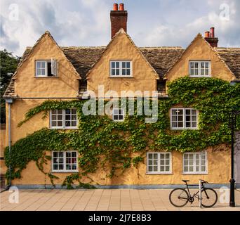 The Lodge buildings of Trinity College, Oxford, l'un des collèges constitutifs de l'université d'Oxford, Broad St, Oxford UK Banque D'Images