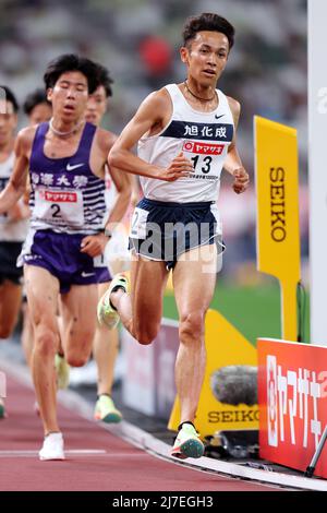 Akira Aizawa, 7 MAI 2022 - Athlétisme : les Championnats nationaux d'athlétisme du Japon 106th 10000m hommes au Stade National de Tokyo, Japon. (Photo de Naoki Nishimura/AFLO SPORT) Banque D'Images