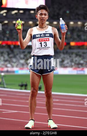 Akira Aizawa, 7 MAI 2022 - Athlétisme : les Championnats nationaux d'athlétisme du Japon 106th 10000m hommes au Stade National de Tokyo, Japon. (Photo de Naoki Nishimura/AFLO SPORT) Banque D'Images