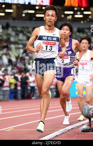 Akira Aizawa, 7 MAI 2022 - Athlétisme : les Championnats nationaux d'athlétisme du Japon 106th 10000m hommes au Stade National de Tokyo, Japon. (Photo de Yohei Osada/AFLO SPORT) Banque D'Images
