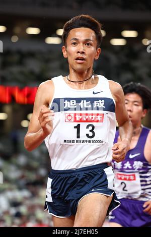 Akira Aizawa, 7 MAI 2022 - Athlétisme : les Championnats nationaux d'athlétisme du Japon 106th 10000m hommes au Stade National de Tokyo, Japon. (Photo de Yohei Osada/AFLO SPORT) Banque D'Images