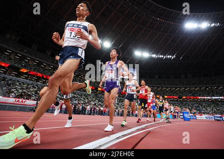 Akira Aizawa, 7 MAI 2022 - Athlétisme : les Championnats nationaux d'athlétisme du Japon 106th 10000m hommes au Stade National de Tokyo, Japon. (Photo de Yohei Osada/AFLO SPORT) Banque D'Images