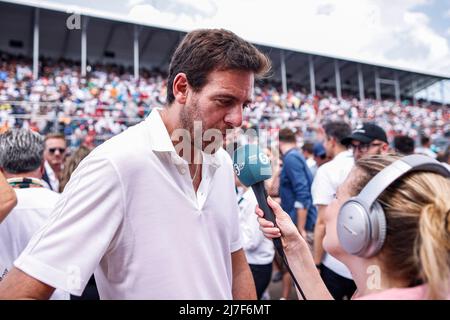 Miami, États-Unis. 8th mai 2022. Juan Martín del Potro, F1 Grand Prix de Miami à Miami International Autodrome le 8 mai 2022 à Miami, États-Unis d'Amérique. (Photo par HIGH TWO) Credit: dpa/Alay Live News Banque D'Images