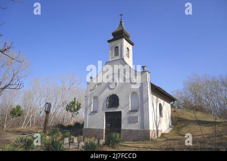 Le Szent Kereszt Kapolna, la Chapelle de la Sainte Croix, Dunaharaszti, Hongrie Banque D'Images