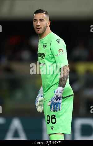 Vérone, Italie. 08th mai 2022. Lorenzo Montipo (Hellas Verona FC) pendant Hellas Verona FC vs AC Milan, football italien série A match à Vérone, Italie, mai 08 2022 crédit: Independent photo Agency/Alay Live News Banque D'Images