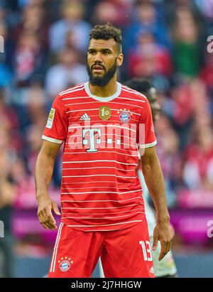 Munich, Allemagne, 08/05/2022, Eric MAXIM CHOUPO-MOTING (FCB 13) dans le match FC BAYERN MÜNCHEN - VFB STUTTGART 2-2 1.Ligue allemande de football le 08 mai 2022 à Munich, Allemagne. Saison 2021/2022, jour de match 33, 1.Bundesliga, Muenchen, 33.Spieltag. FCB, © Peter Schatz / Alamy Live News - LA RÉGLEMENTATION DFL INTERDIT TOUTE UTILISATION DE PHOTOGRAPHIES comme SÉQUENCES D'IMAGES et/ou QUASI-VIDÉO - Banque D'Images