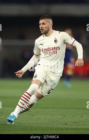 Vérone, Italie. 08th mai 2022. Ante Rebic (AC Milan) pendant Hellas Verona FC vs AC Milan, football italien série A match à Vérone, Italie, Mai 08 2022 crédit: Agence de photo indépendante/Alamy Live News Banque D'Images