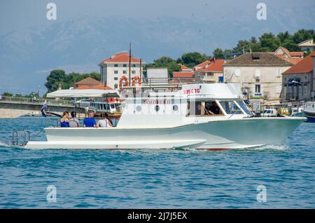 Trogir ion la côte croate Banque D'Images