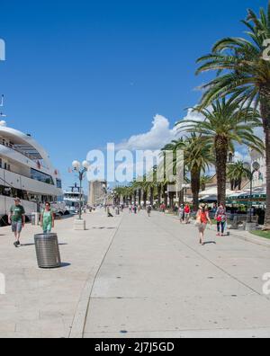 Trogir ion la côte croate Banque D'Images