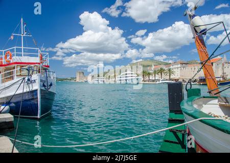 Trogir ion la côte croate Banque D'Images