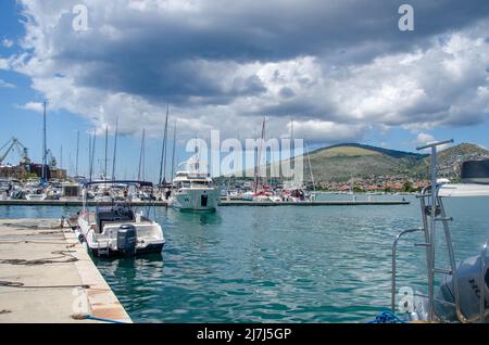 Trogir ion la côte croate Banque D'Images