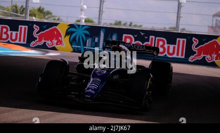 8th mai 2022 : Alexander Albon, pilote d'écurie Williams Racing #23 pendant le Grand Prix de Formule 1 Crypto.com de Miami, FL . Jason Pohuski/CSM Banque D'Images