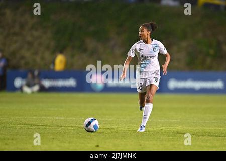 San Diego, Californie, États-Unis. 07th mai 2022. Le défenseur du New York/NJ Gotham FC Imani Dorsey (28) lors d'un match de football de la NWSL entre le NY/NJ Gotham et le San Diego Wave FC au Torero Stadium de San Diego, en Californie. Justin Fine/CSM/Alamy Live News Banque D'Images