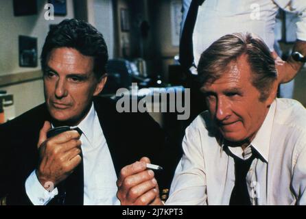 Avion ! Année : 1980 USA Directeur : Jim Abrahams, David Zucker et Jerry Zucker Lloyd Bridges, Robert Stack Banque D'Images