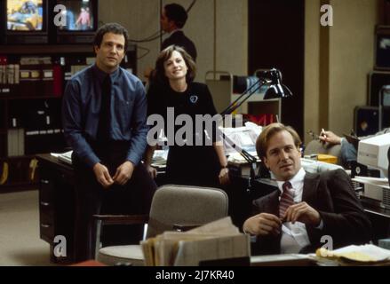 Nouvelles de diffusion année : 1987 États-Unis Directeur : James L. Brooks Albert Brooks, Holly Hunter, William Hurt Banque D'Images