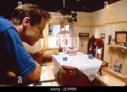 Wallace & Gromit: The Wrong Pantalon année : 1993 UK Directeur : Nick Park animation Nick Park tournage image Banque D'Images