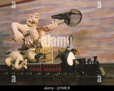 Wallace & Gromit: The Wrong Pantalon an : 1993 UK Directeur : Nick Park animation Banque D'Images