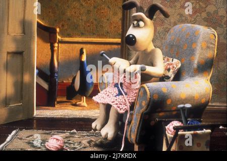 Wallace & Gromit: The Wrong Pantalon an : 1993 UK Directeur : Nick Park animation Banque D'Images