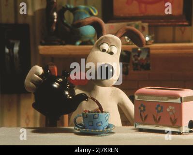 Wallace & Gromit: The Wrong Pantalon an : 1993 UK Directeur : Nick Park animation Banque D'Images