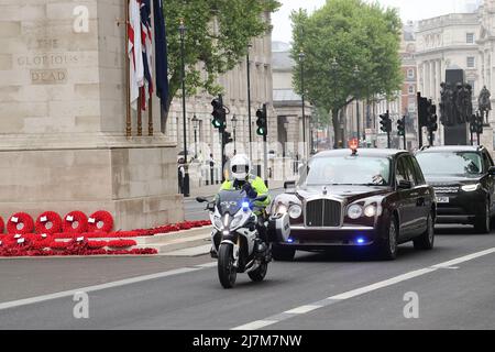 Londres, Royaume-Uni. 10th mai 2022. Le Prince William arrive pour l'ouverture d'État du Parlement. Credit: Uwe Deffner/Alay Live News Banque D'Images