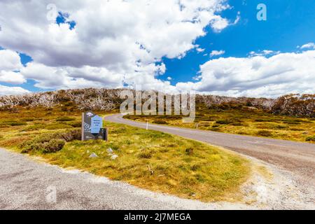 Wallace Hut près de Falls Creek en Australie Banque D'Images