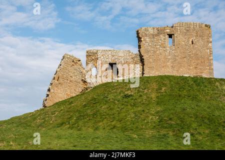 Duffus Castle Morayshire Ecosse Banque D'Images