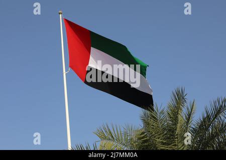 Drapeau Émirats Arabes Unis Banque D'Images
