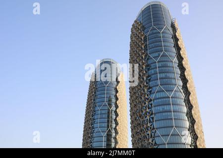 Tours Al Bahar à Abu Dhabi Banque D'Images