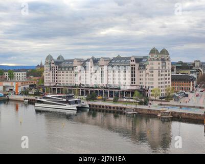 Oslo, Norvège - 29 avril 2022 : Langkaia Banque D'Images