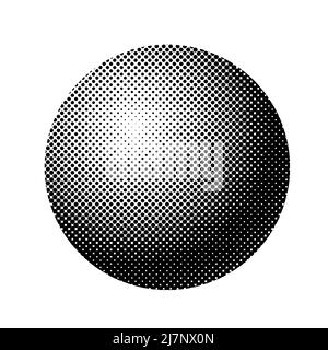 Boule faite en technique de gradient pour la composition abstraite.Illustration vectorielle. Illustration de Vecteur