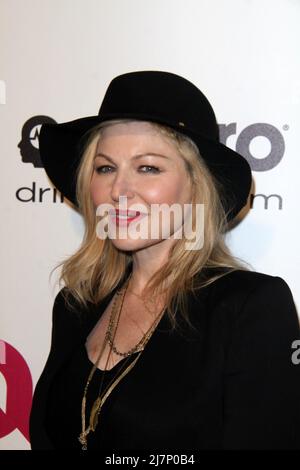 LOS ANGELES - 3 MARS : Tatum O'Neal à l'Oscar Viewing Party de la Elton John AIDS Foundation au West Hollywood Park le 3 mars 2014 à West Hollywood, Californie Banque D'Images