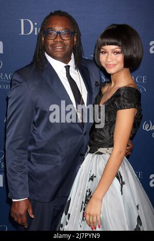 LOS ANGELES - octobre 8 : Kazembe Ajamu Coleman, Zendaya Coleman au gala 2014 de la Fondation Princess Grace à l'hôtel Beverly Wilshire le 8 octobre 2014 à Beverly Hills, Californie Banque D'Images