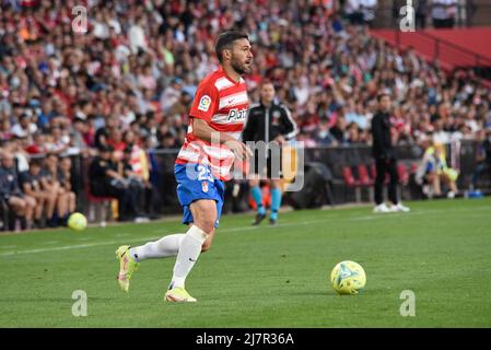 Grenade, Grenade, Espagne. 10th mai 2022. Jorge Molina de Grenade CF pendant le match de la Ligue entre Grenade CF et Ath Bilbao au stade Nuevo Los Carmenes le 10 mai 2022 à Grenade, Espagne. (Credit image: © Jose M. Baldomero/Pacific Press via ZUMA Press Wire) Banque D'Images