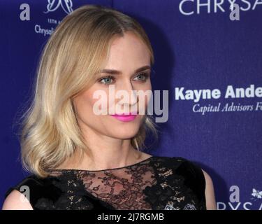 LOS ANGELES - 7 JUIN : Diane Kruger à la ronde annuelle de papillons Chrysalis 13th au domaine privé de Mandeville Canyon le 7 juin 2014 à Los Angeles, CA Banque D'Images