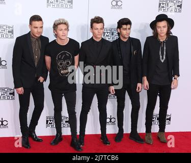 LOS ANGELES - 23 NOVEMBRE : une direction, Liam Payne, Niall Horan, Louis Tomlinson, Zayn Malik, Harry Styles aux American Music Awards 2014 - arrivées au Nokia Theatre le 23 novembre 2014 à Los Angeles, CA Banque D'Images