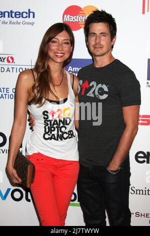 LOS ANGELES - SEP 5 : MEI Melancon, Craig Olejnik au stand Up 2 cancer Telecast arrivées au Dolby Theatre le 5 septembre 2014 à Los Angeles, CA Banque D'Images