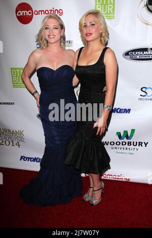 LOS ANGELES - SEP 3 : Madison Rose, Kelly Mullis à la soirée d'ouverture du Festival International du film 6th de Burbank à AMC Burbank le 3 septembre 2014 à Burbank, CA Banque D'Images