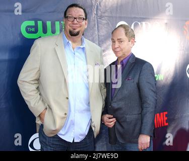 LOS ANGELES - JUL 17: Penn Jilette, Teller alias Raymond Joseph Teller à la CBS TCA 2014 juillet Party au Pacific Design Center le 17 juillet 2014 à West Hollywood, CA Banque D'Images