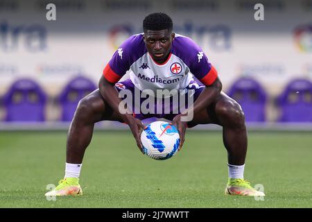 Florence, Italie. 09th mai 2022. Alfred Duncan (ACF Fiorentina) pendant ACF Fiorentina vs AS Roma, italie football série A match à Florence, Italie, mai 09 2022 crédit: Independent photo Agency/Alay Live News Banque D'Images